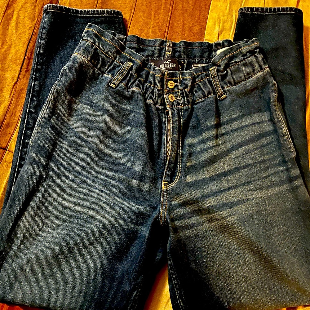 Hollister Vintage Stretch Ultra High-Rise Mom Jean 9R W29 L 27